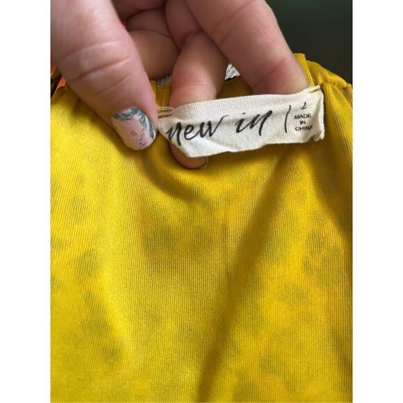 NWOT. New In Honey Black Leopard Spaghetti Dress size L - Picture 10 of 11